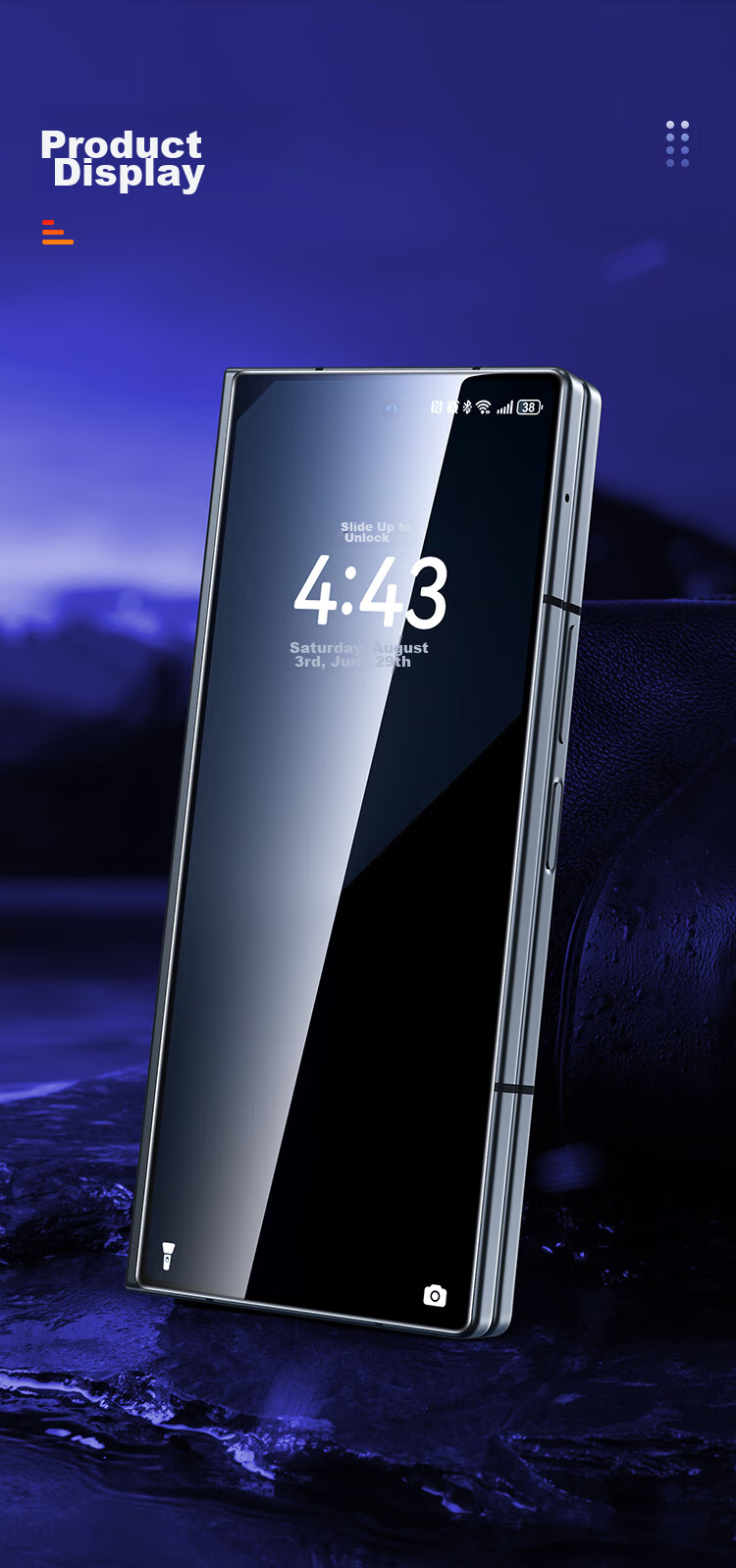 BIAZE Tempered Glass Screen Protector for Samsung Z Fold5 Outer Screen, Foldable Phone Protective Film, Full Coverage Anti-Scratch Wear-Resistant Low Fingerprint High Definition Front Screen Protective Glass JM846 14
