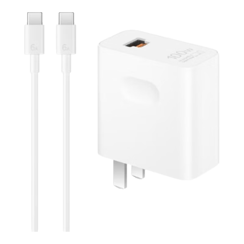 HUAWEI All-In Charger (Max 100W), Super Fast Charging Original Charger, 3C Certified, Compatible with Phones And Laptops, Suitable for HUAWEI Phones Pura 90/Mate80