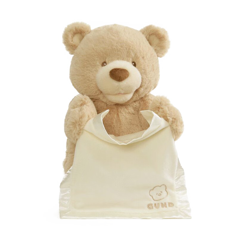 Gund, Hide-And Bear Plush Toy with Lift-Up Head, Comforting Stuffed Animal, Baby Toy for Newborns, Gift