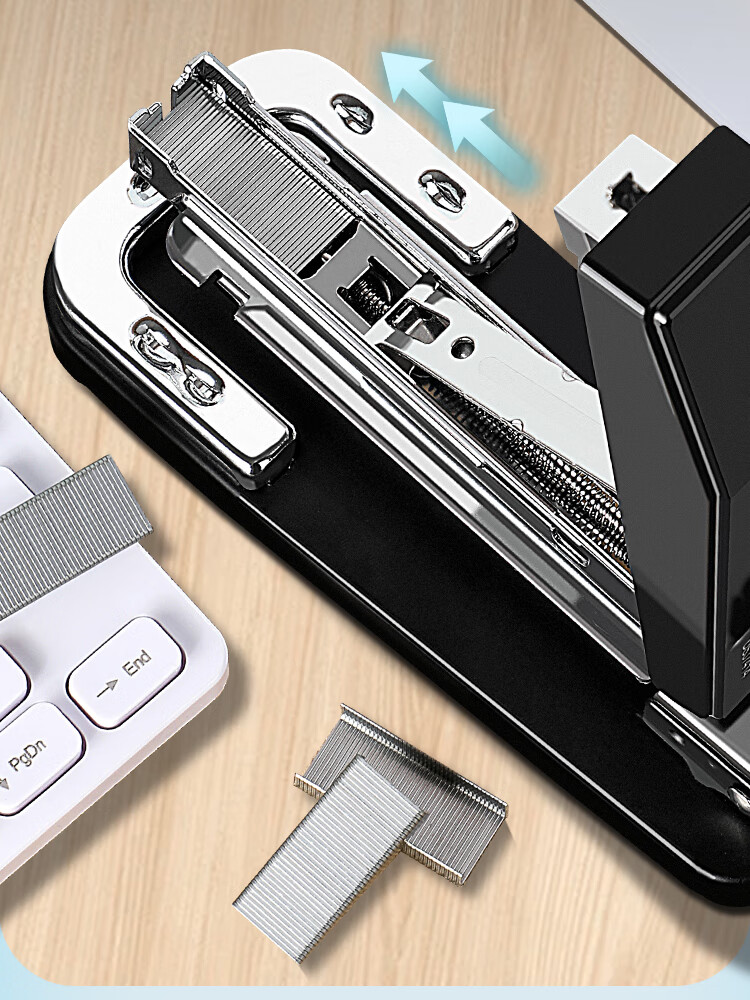 GuangBo 12# Metal Stapler Temporary Stapling Office Supplies Random Color Single Pack DSJ7204S 5