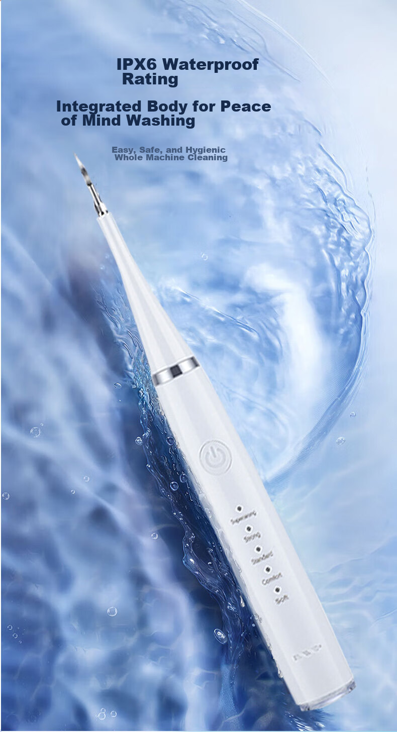Meebordi Intelligent Sonic High-Frequency Vibration Electric Toothbrush, Dental Cleaner, Oral Irrigator, Oral Calculus Cleaning Device, Beauty Instrument, Water Flosser, Graduation Gift for Teachers 2