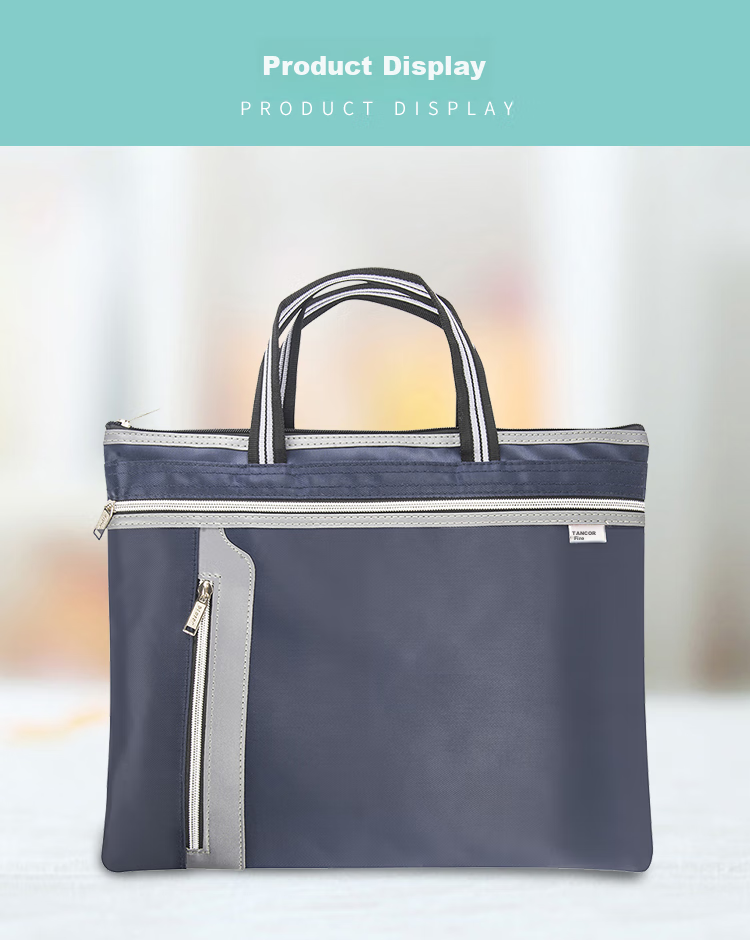 TANGO Office Handbag/conference Bag/business Bag/document Bag/laptop Bag/briefcase, Business Commute with Compartments, Unisex Waterproof, Black LH2105 10