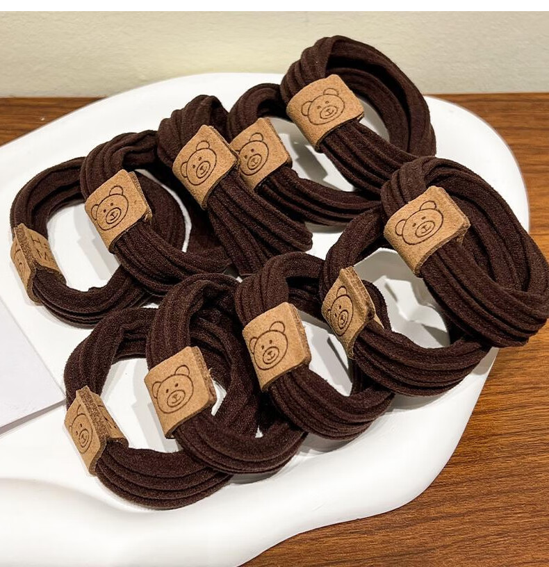 Chense Hair Ties [80 Pieces], Seamless Elastic Bands, High-Elasticity Rubber Bands for Ponytails And Buns 15
