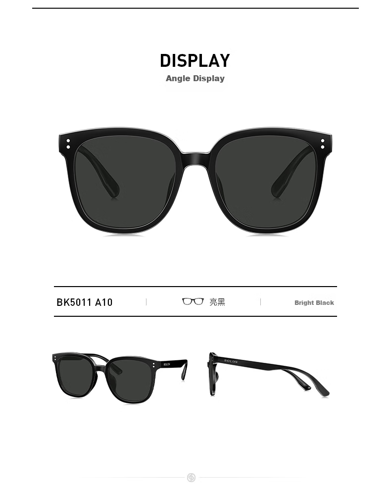 BOLON Children's And Teenagers' Square Sunglasses, Sun Protection UV-Resistant Glasses for Boys And Girls, BK5011A10 9