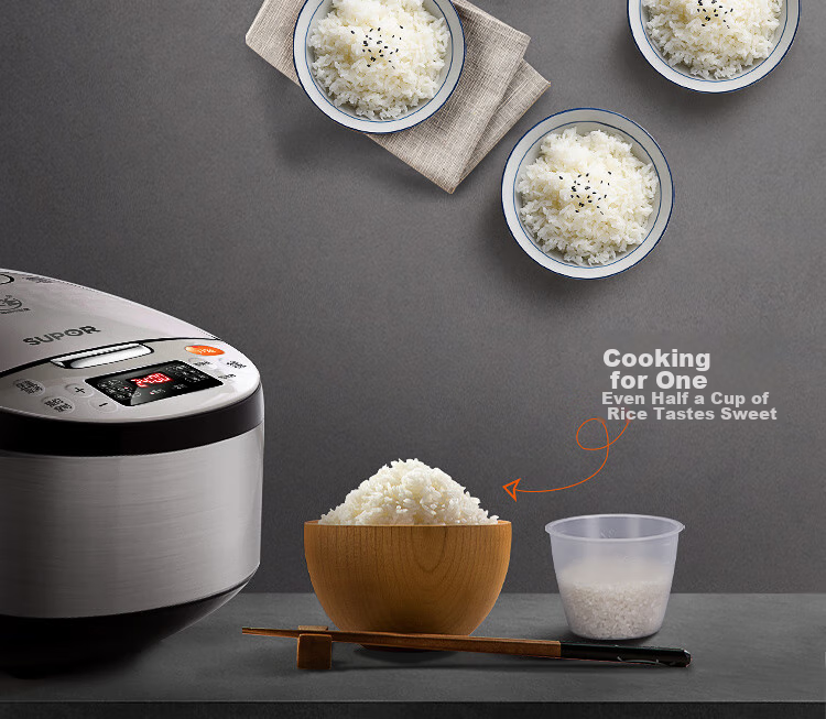 SUPOR ZMD Assured Series Smart Rice Cooker, 5L Capacity, Spherical Inner Pot, Multifunctional Intelligent Reservation for 3-8 People, Micro-Pressure, Champagne Gold Color, CXFB50FC59-75 21