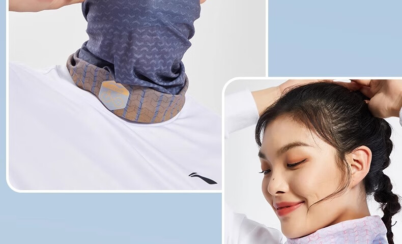 LI-NING Cooling Wristband Sports Fitness Sweat Absorbing Wrist Towel Running Quick-Dry Towel Bench Press Badminton Protective Gear 41