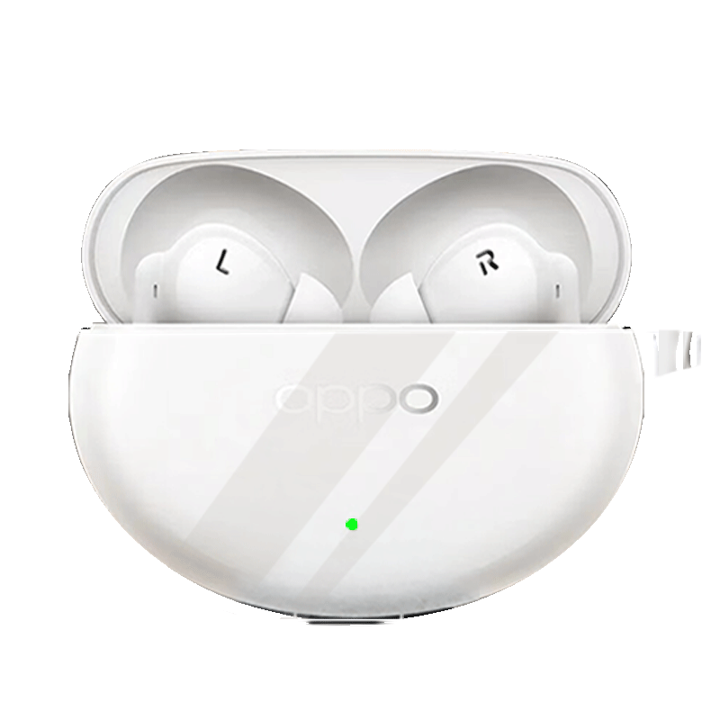 Masentek Compatible with OPPO Enco Air 4 & 4 Pro Earphone Protective Case, 5 Pro/s Charging Case TPU Accessory for Clip2/4i/X2/3/Free3/R4 New Edition Transparent