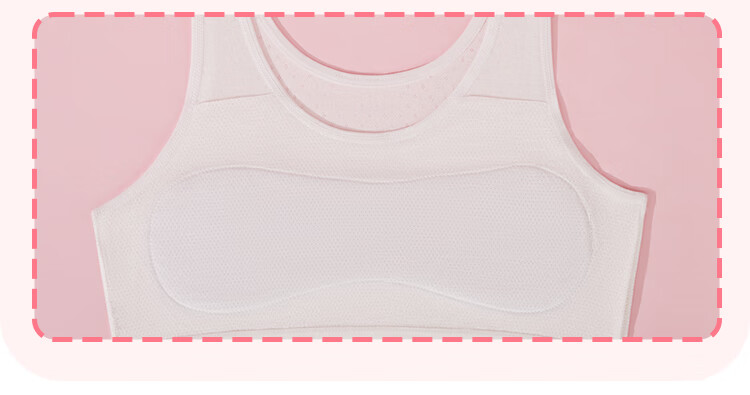 MiiOW Children's Tank Top, Girls Summer Thin Mesh Breathable Camisole, Kids Undershirt Vest, White, Size L 5