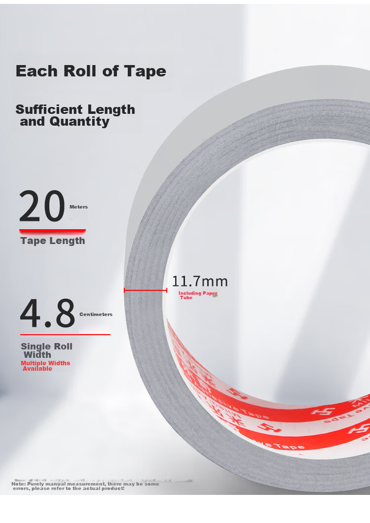 Mileqi Aluminum Foil Tape, Heat-Resistant, Thickened Tin Foil Paper, Kitchen Waterproof And Oil-Proof Self-Adhesive Tape, for Range Hood Exhaust Pipe And Air Conditioning Duct Wrapping, Sealing And Insulation, 10 Cm Wide 9