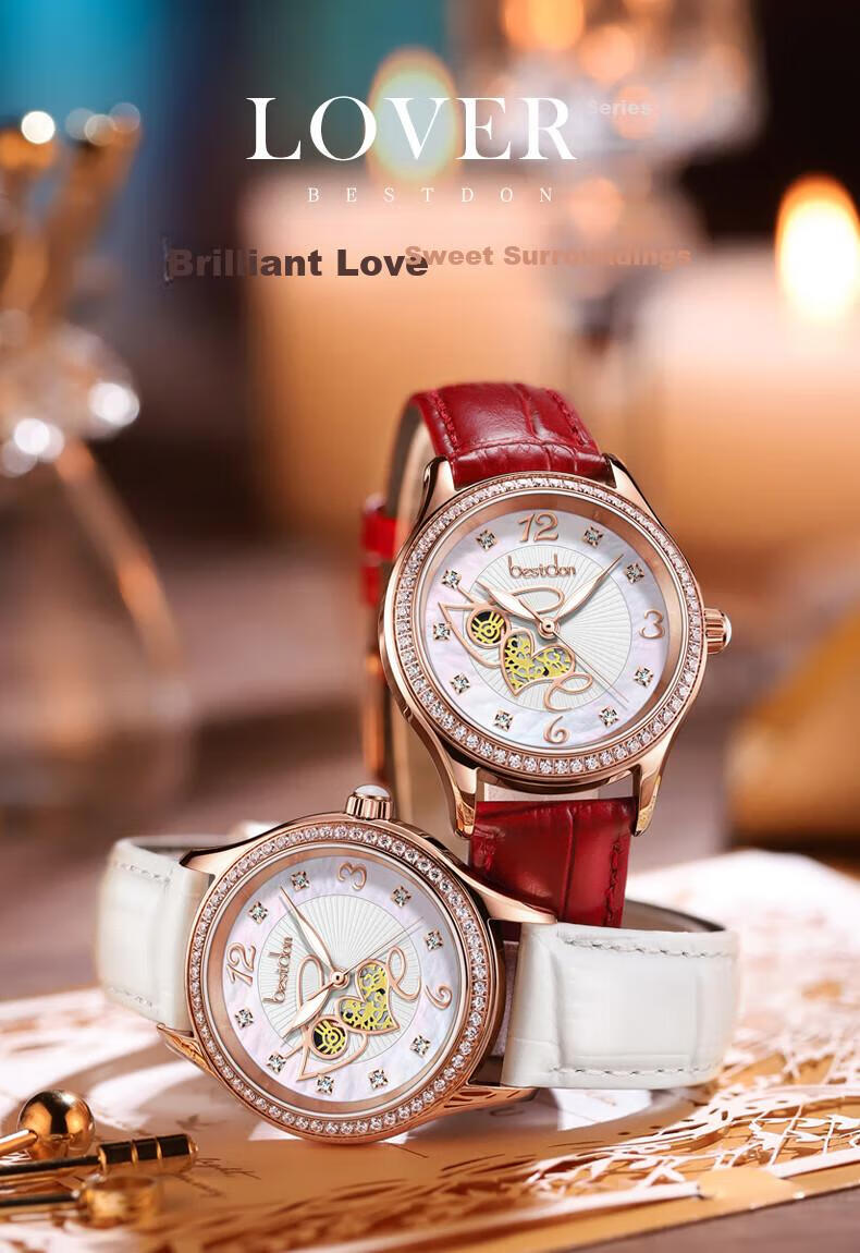 Bestdon Brand Top Ten Women's Watches with Imported Movements, Quartz Wristwatches in Gift Boxes, Birthday Gifts for Wome 2