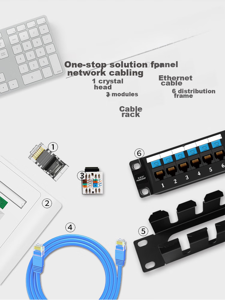 MAXCENT Cat5e Shielded RJ45 Network Crystal Head, 8P8C Computer Network Cable Connector, Cat5e Crystal Head, 50 Pieces/box, MJP-C550 8