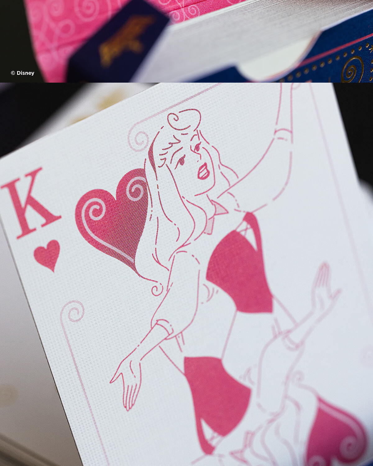 BICYCLE Disney Princess Series Commemorative Playing Cards (Blue) - 1 Deck 7