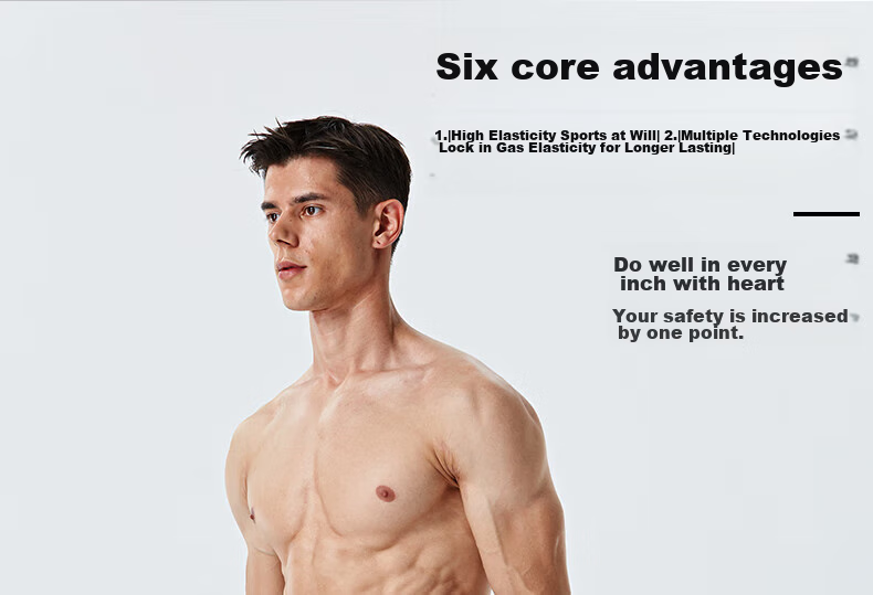 Li-Ning Compression Pants for Men, Autumn And Winter Running Sports Base Layer, High-Elasticity Quick-Dry Basketball Training Fitness Shark Pants 3
