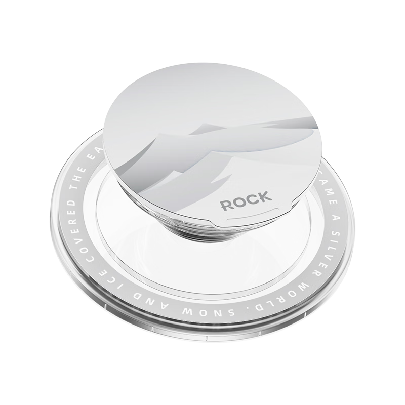 ROCK Phone Ring Holder, Magnetic Airbag Phone Stand, MagSafe Magnetic Ring, Desktop Phone Stand, Silicone Compact Portable Stable Support, Extendable And Detachable, Xueling