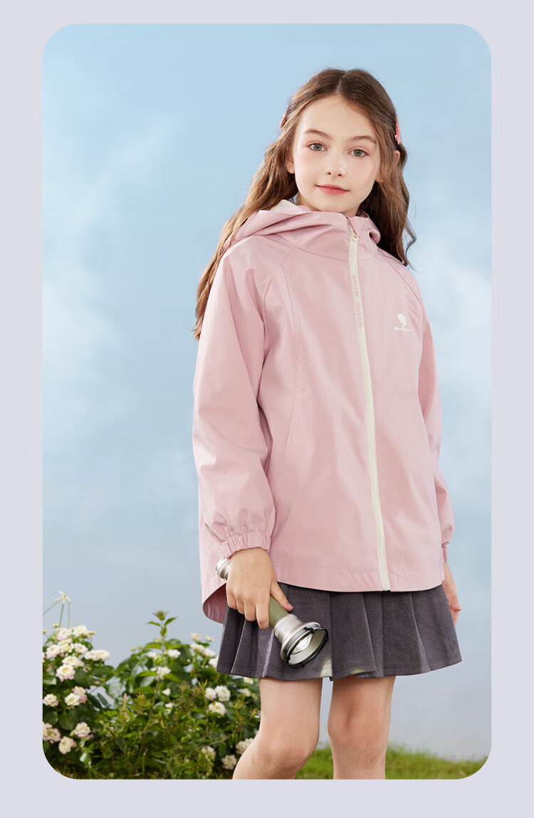 Disney Girls' Windbreaker Jacket, Autumn And Winter Children's Outdoor Windproof Coat, Detachable Three-In for Older Kids, 84050 Navy Blue, Size 130 10