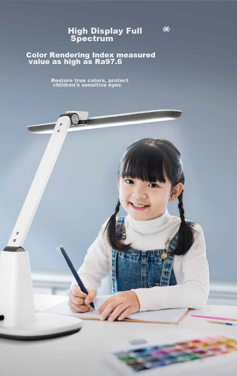 PHILIPS Reading Eye Protection Desk Lamp, Self-Operated Home Use, Full Spectrum, National AA Grade, for Students And Children, Anti-Blue Light, A1 7