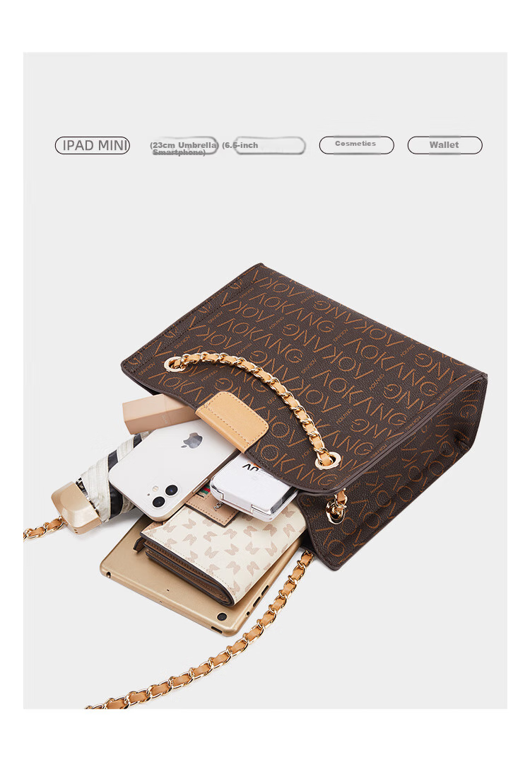 Aokang Women's Handbag 2026 New Trendy Tote Bag Commuter Crossbody Shoulder Bag Birthday Mother's Day Gift for Girlfriend Or Wife 17