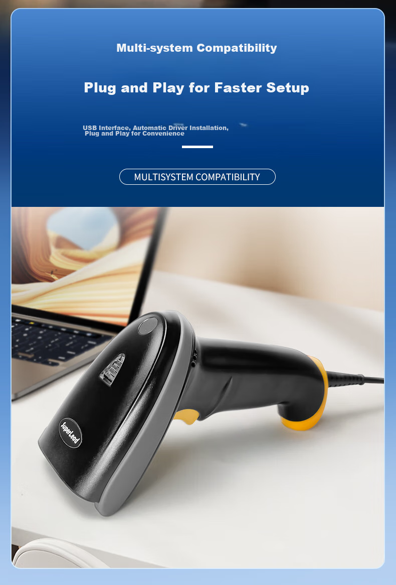 SUPERLEAD Supurui 2620BT Bluetooth Wireless Barcode Scanner, Barcode Reader, Scanning Gun, Barcode Scanner, One-Dimensional And Two-Dimensional Code (Without Base, Base Can Be Purchased Separately) 10