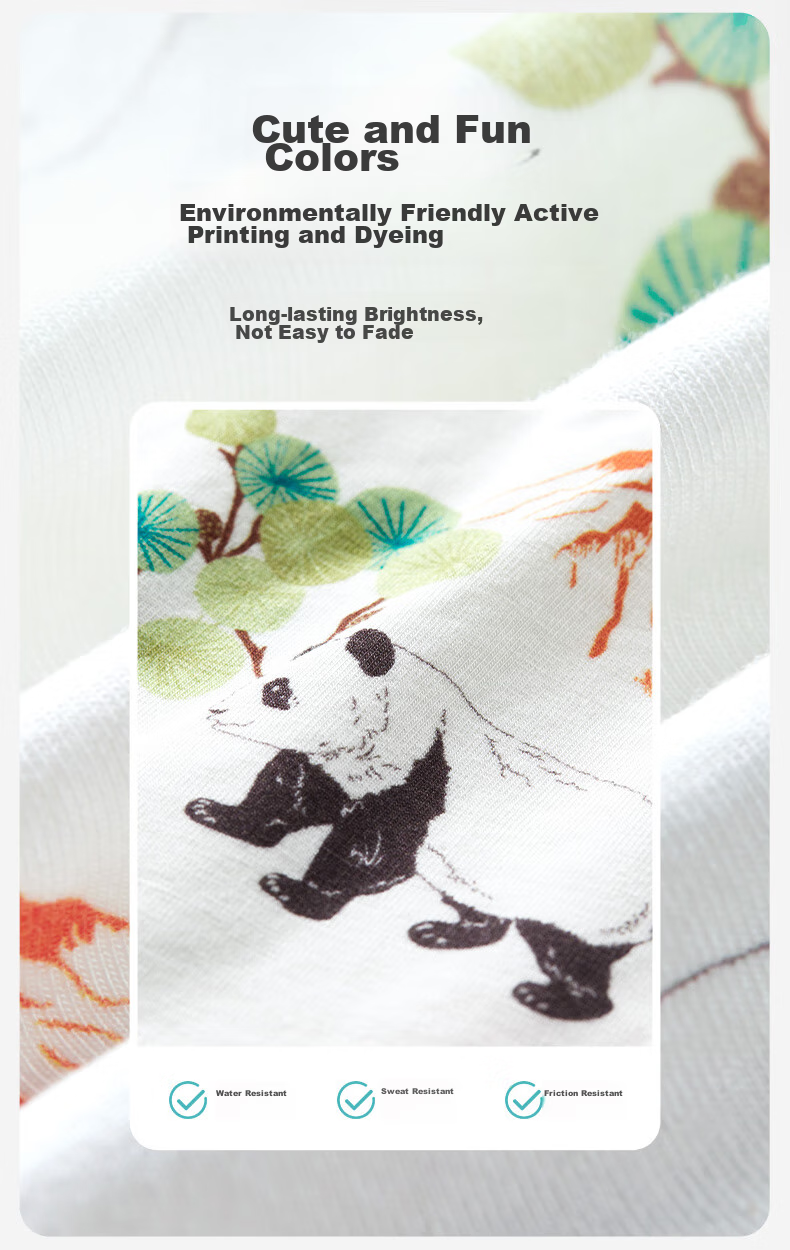 Ibaby Children's Underwear, Boys And Girls Boxer Briefs, Baby Infant Underpants, 2-Pack, Guobao Panda, Size 120 7