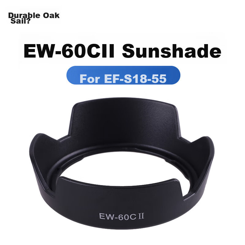 Shilifan Canon Lens Hood for EF-S 18-55 II, Second Generation 58mm Lens Hood for 550D 650D 1000D 1200D 1300D DSLR Camera 1