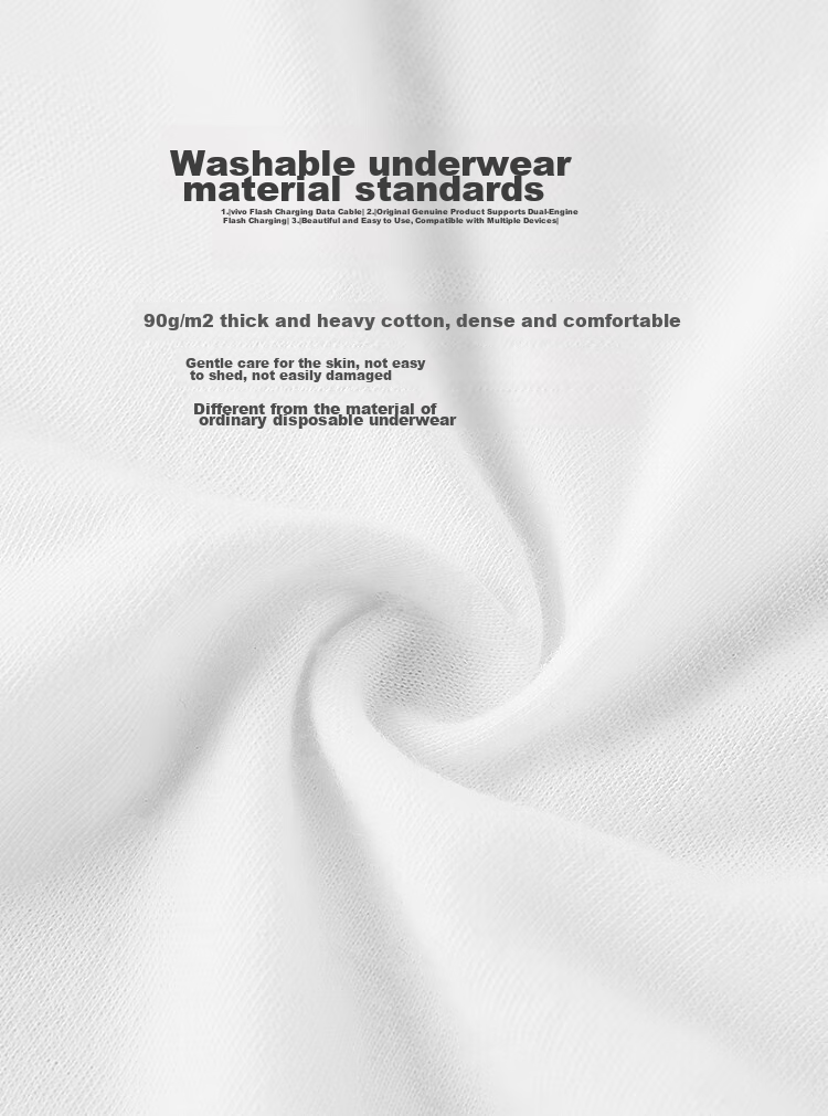 JD Original Pure Cotton Disposable Underwear for Women, Maternity EO Sterilized No-Wash Travel Postpartum Individually Wrapped 5-Pack XL Size 5