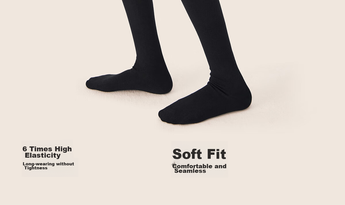 Mianzhuwu Anti-Slip Slim Leg Thigh Socks Knee Protection High Tube Pure Cotton 10A Antibacterial Non-Slip Over-Knee Socks Women's Long Socks 2 Pairs 19