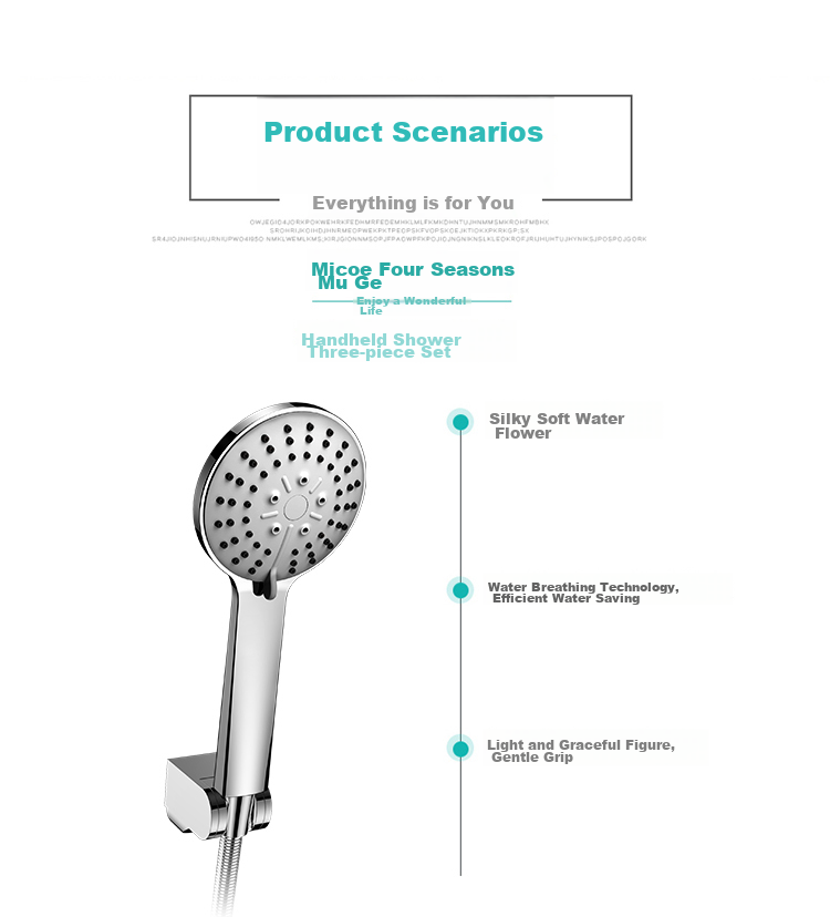 MICOE High-Pressure Shower Head Top Spray Large Shower Head M-HS5Q 3