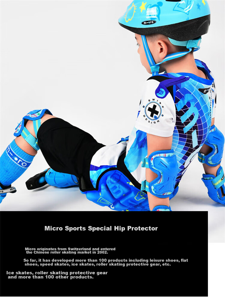 Micro Maiguo Children's Protective Padded Anti-Fall Pants for Roller Skating, Figure Skating, Skiing, And Ice Skating with Buttock Pads, Protective Bear Pattern, Pink, Size M 1