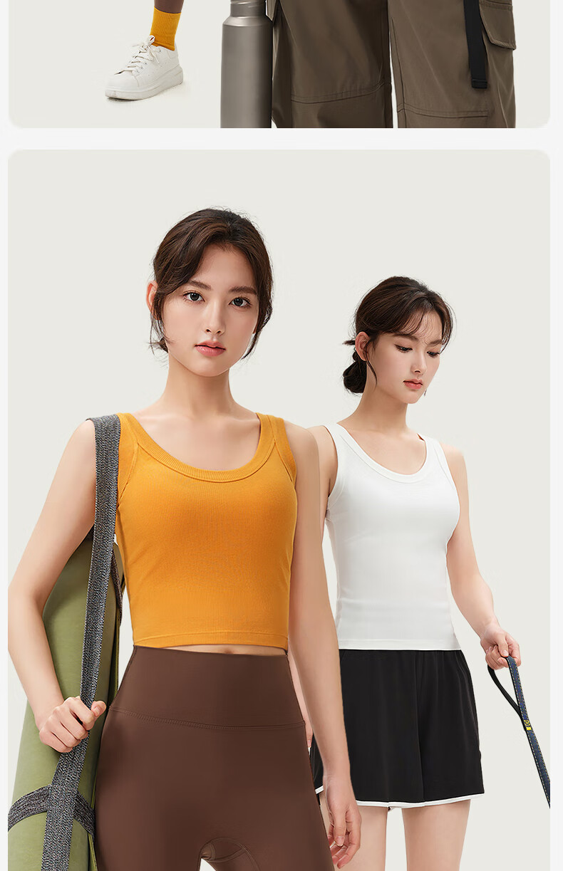 Jianyun Wide Shoulder Vest Women's Modal Cotton Suit Inner Thin Sleeveless Camisole Base Shirt Outerwear Summer Top 12
