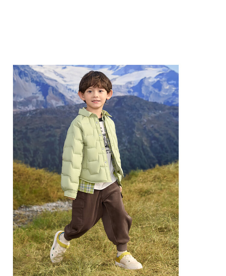BALABALA Kids Down Jacket Winter Boys Girls Warm Lightweight Coat 24107207 13