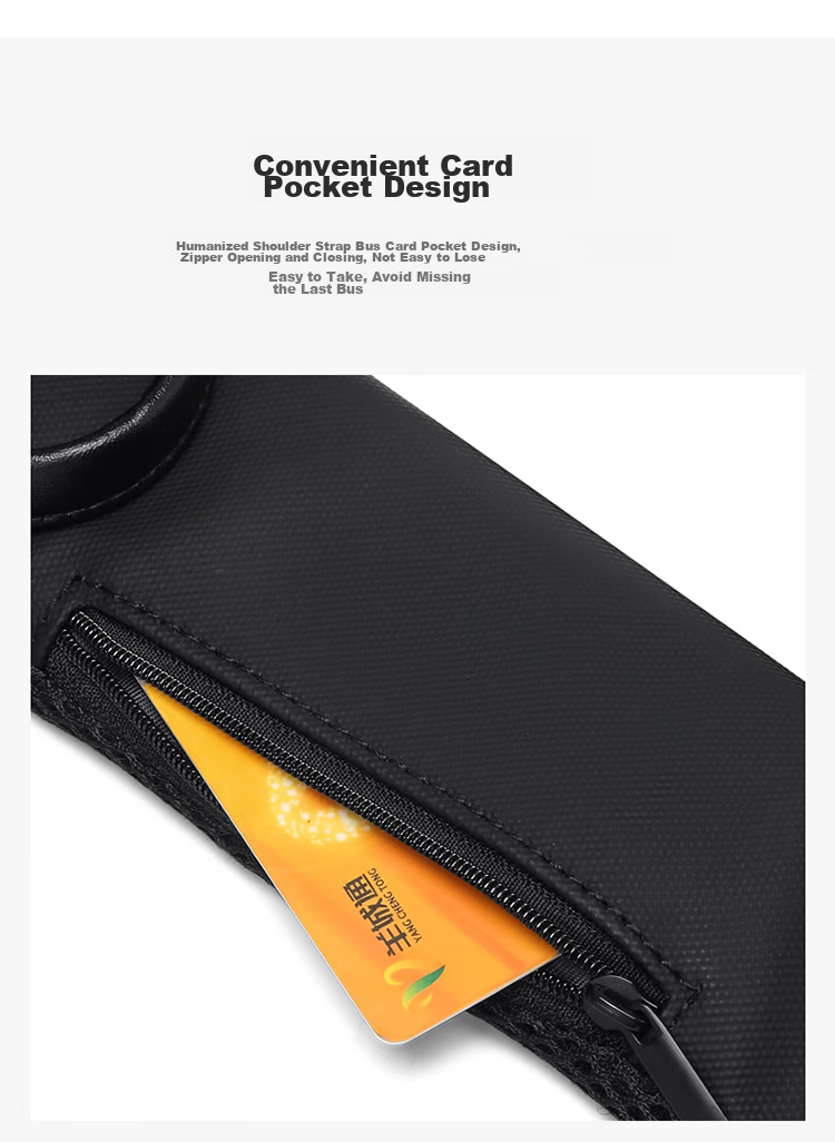 GOLF Chest Bag, Men's Shoulder Crossbody Bag, Phone And IPad Bag, Business Casual USB Interface Travel Sports Mini Backpack 14