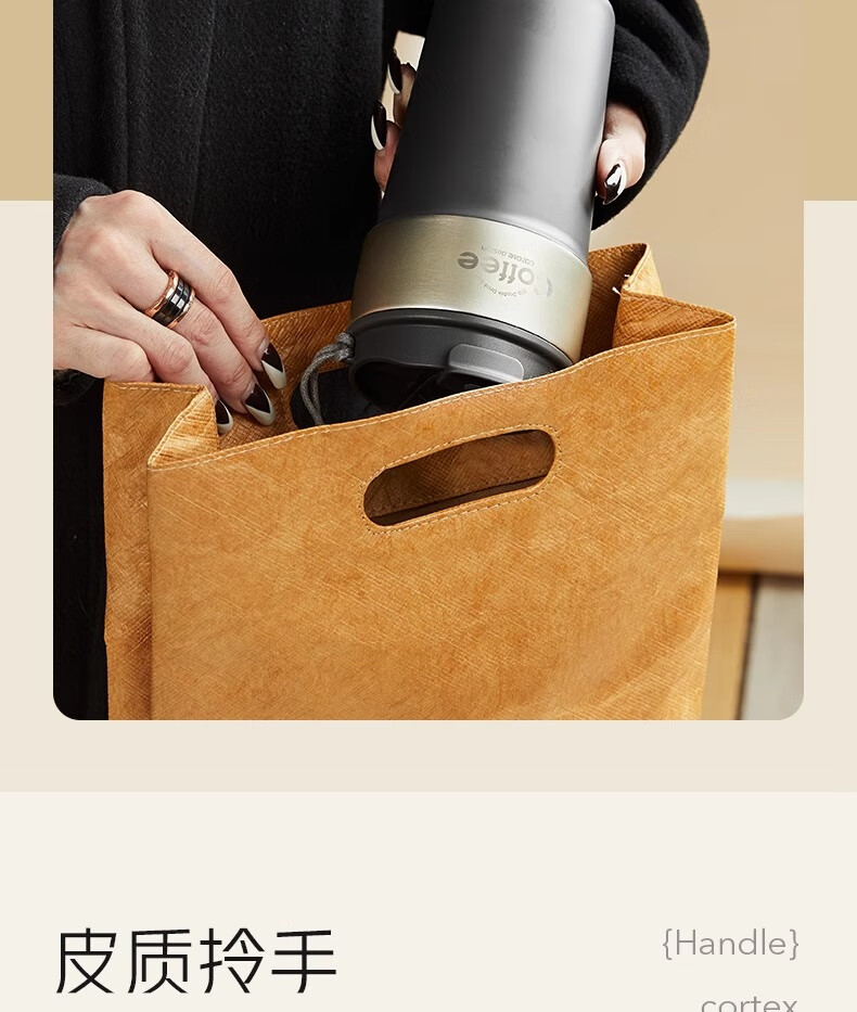 CaROTE Insulated Mug with Ceramic Inner, Coffee Cup, Cold-Keeping Straw, Portable Handle Water Bottle, Gift for Men, Women, Children And Students on Special Occasions 11