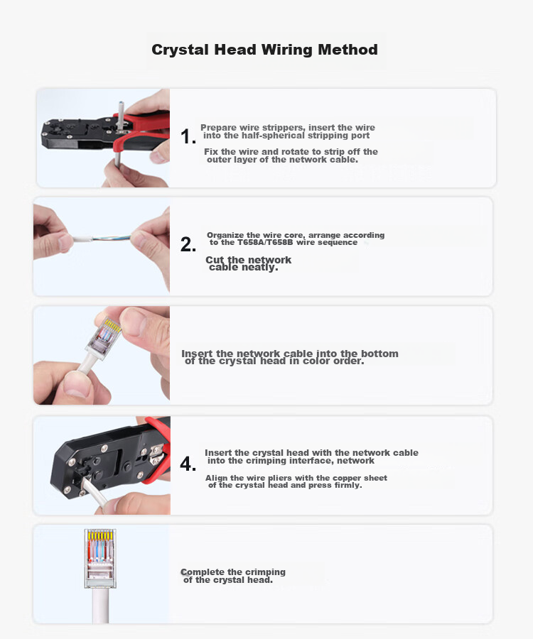 BOYANG RJ45 Network Coupler Crystal Connector Double Head Ethernet Cable Extender Adapter Cat5/6/7 Black 10-Pack BY-ZT45-01 10