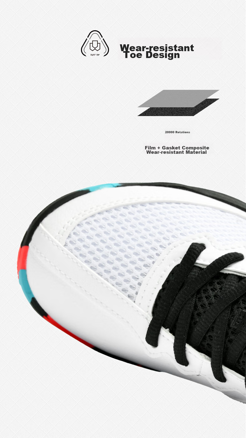 Li-Ning Badminton Shoes, Didi Feixing 3 Junior, Boys And Girls Children's Training Shoes, Wear-Resistant Sports Shoes 7