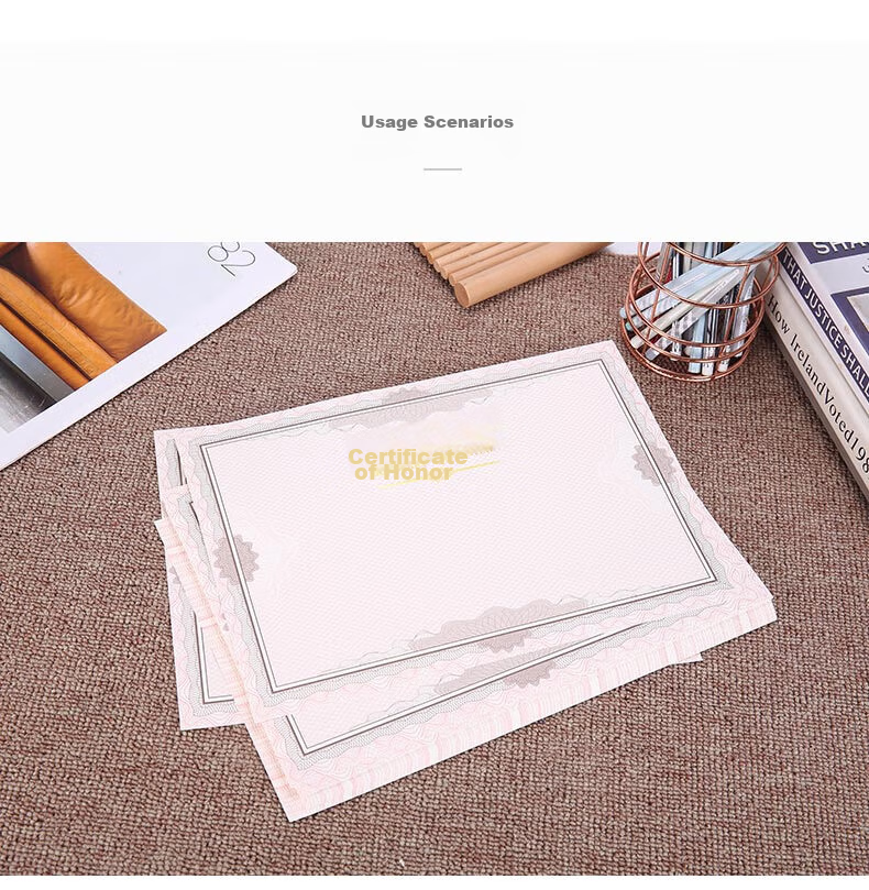 M&G , [Lowest Price Online], M&G (M&G) Stationery, 12K Honor Certificate Inner Paper, 300*210mm, 50 Sheets/pack, ASC99327 8