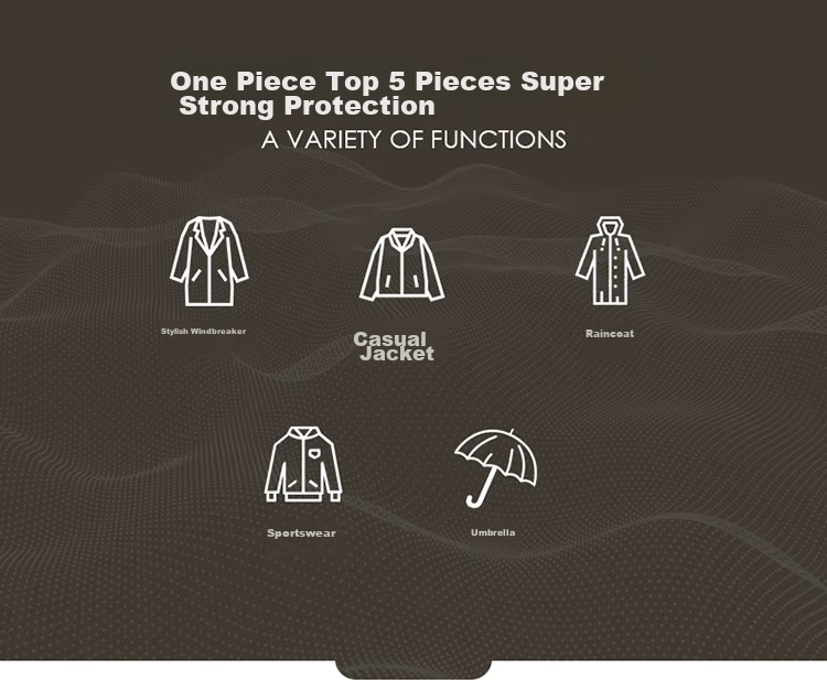 CAMEL Outdoor Single-Layer Hardshell Jacket for Men And Women, Waterproof Travel Coat A13CATG112 3XL 8