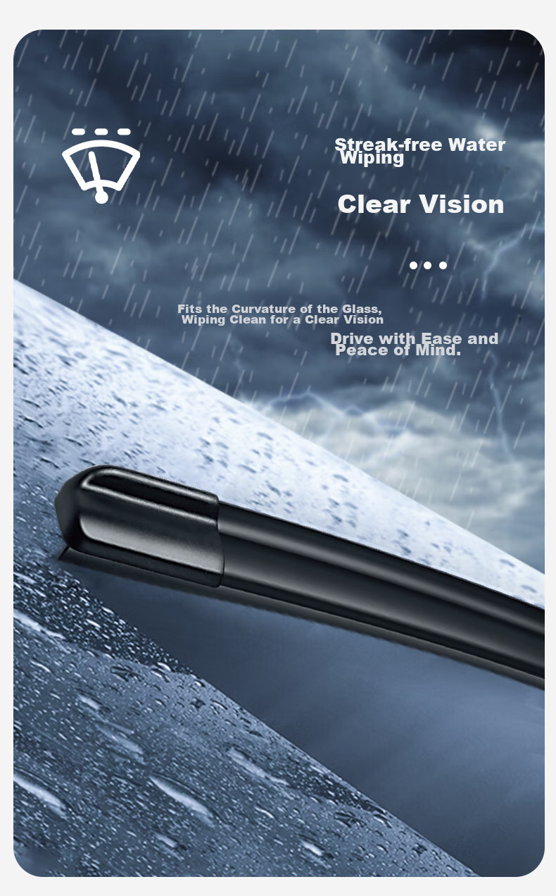 MAGNETI MARELLI Car Windshield Wipers, Wear-Resistant Natural Rubber, Compatible with Angkesaila/2020-2025 Next-Generation Models, 1 Pair 9
