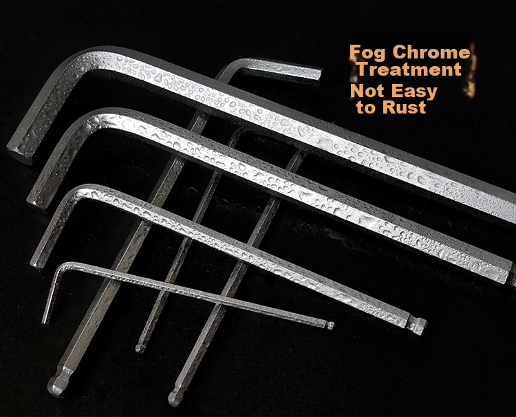 Pro'sKit 9-Piece Long Ball-End Hex Key Set HW-229B 5