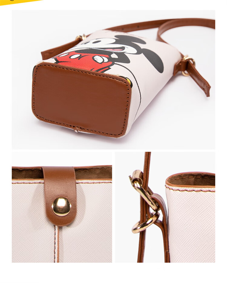Disney Donald Duck Phone Bag Crossbody Bag for Women, Mini Bucket Bag, Birthday Gift for Wome 12