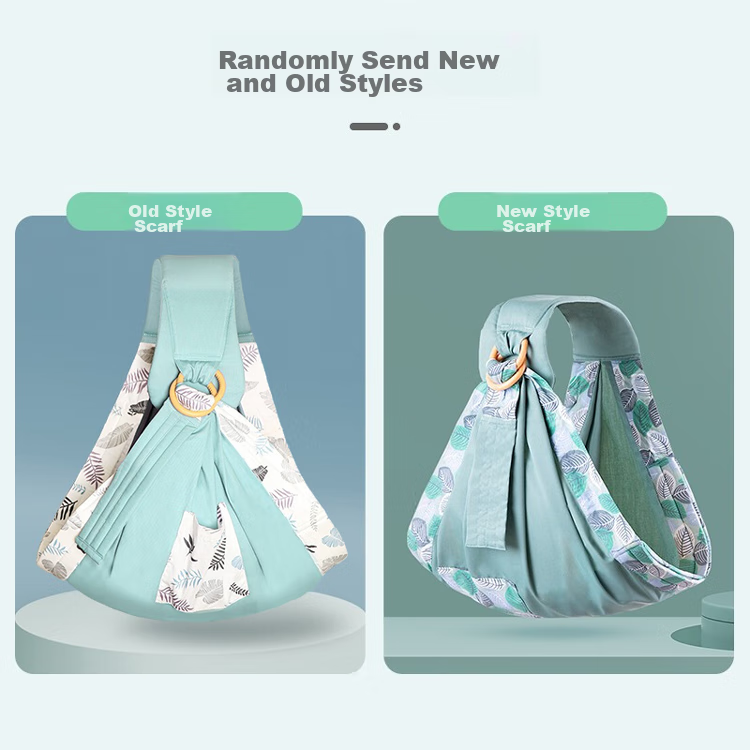 Aibaoshi Baby Carrier Mesh Breathable Multifunctional Nursing Cloth Horizontal Front-Facing Baby Carrier M629 with Drool Bib 2