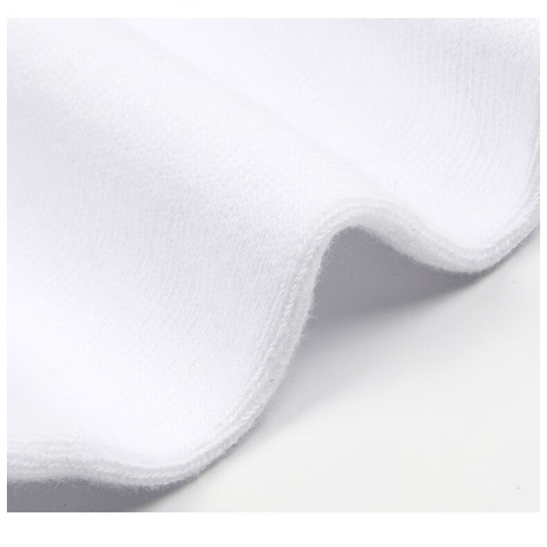 Luomeng Children's Socks, Kindergarten And Elementary School Students' College-Style Patchwork Striped White And Black Performance Dance Socks, Large Sizes 8