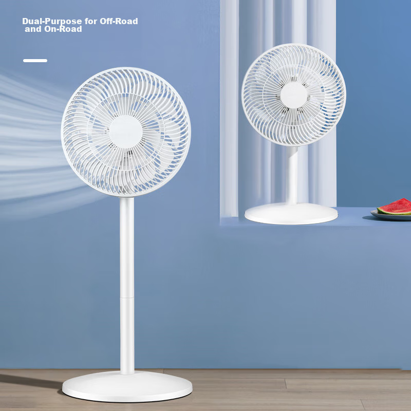 SINGFUN Home Electric Fan, Floor Fan, Beige Fan, Energy-Saving Dorm Small Fan, Table And Floor Fan, Air Circulation Fan, Quiet High-Volume Fan DLD-D17