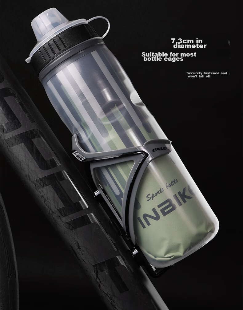 INBIKE Bicycle Water Bottle, Cycling Hydration Bottle, Mountain And Road Bike Sports Water Cup, Cycling Equipment, Bicycle Accessories 12