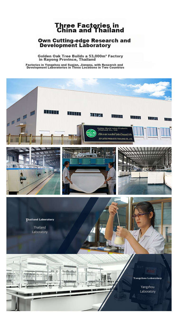 Jinxiangshu Natural Latex Mattress, Imported from Thailand, Home Use, Spine-Friendly, Double Size 1.8*2 Meters, Medium Firm 11