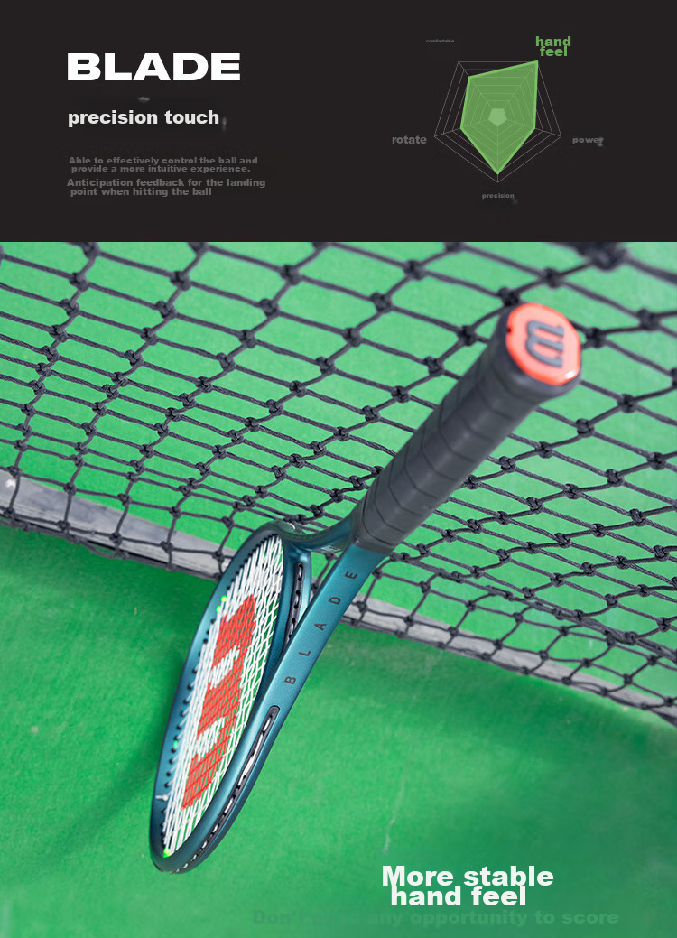 Wilson BLADE 100L V9 Full Carbon Professional Racket, Same Model As Australian Open Champion Sabalenka 2