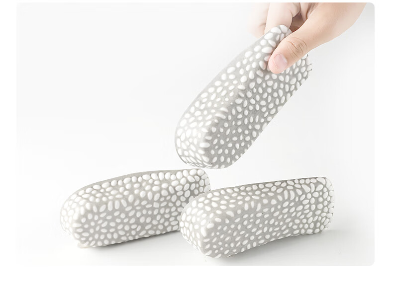 FOOTOPPO Boost Height-Increasing Insoles for Men And Women, Odor-Resistant Soft Sole Comfortable Popcorn High-Elastic Shock-Absorbing Invisible Half Insoles 19