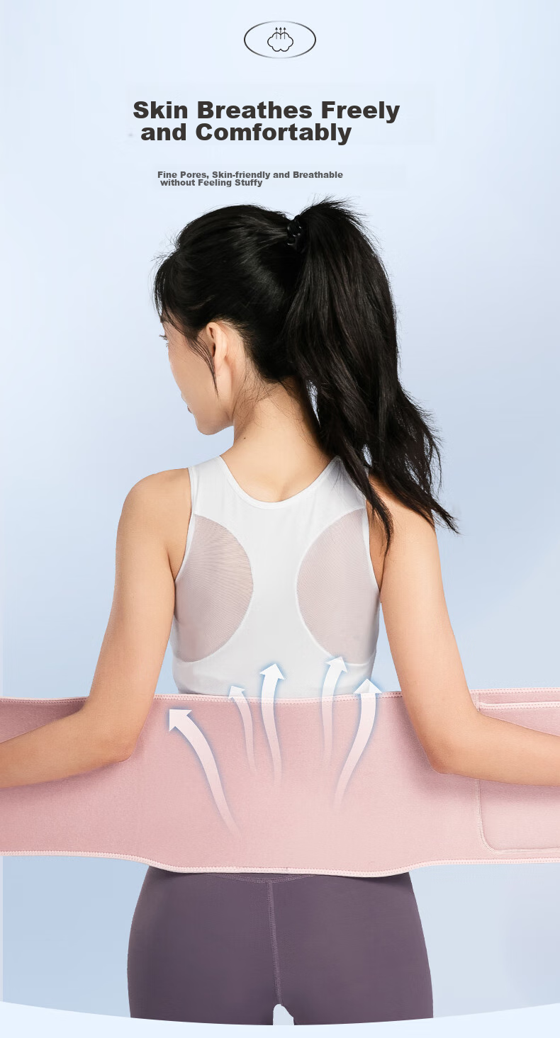 Li-Ning Sweat-Inducing Fat-Burning Waist Trainer, Abdominal Shaper Belt for Women, Back Support, Body Shaping, Fitness Running Exercise, Belly Slimming Waist Cincher, Sweat-Boosting 8