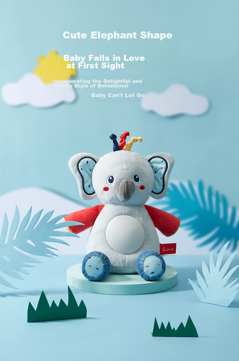 Beienshi Baby Toys, Newborn Toys for 0-6 Months, Sleep Aid, Sound And Light Soothing Doll - Beileike Xiang WW03 11