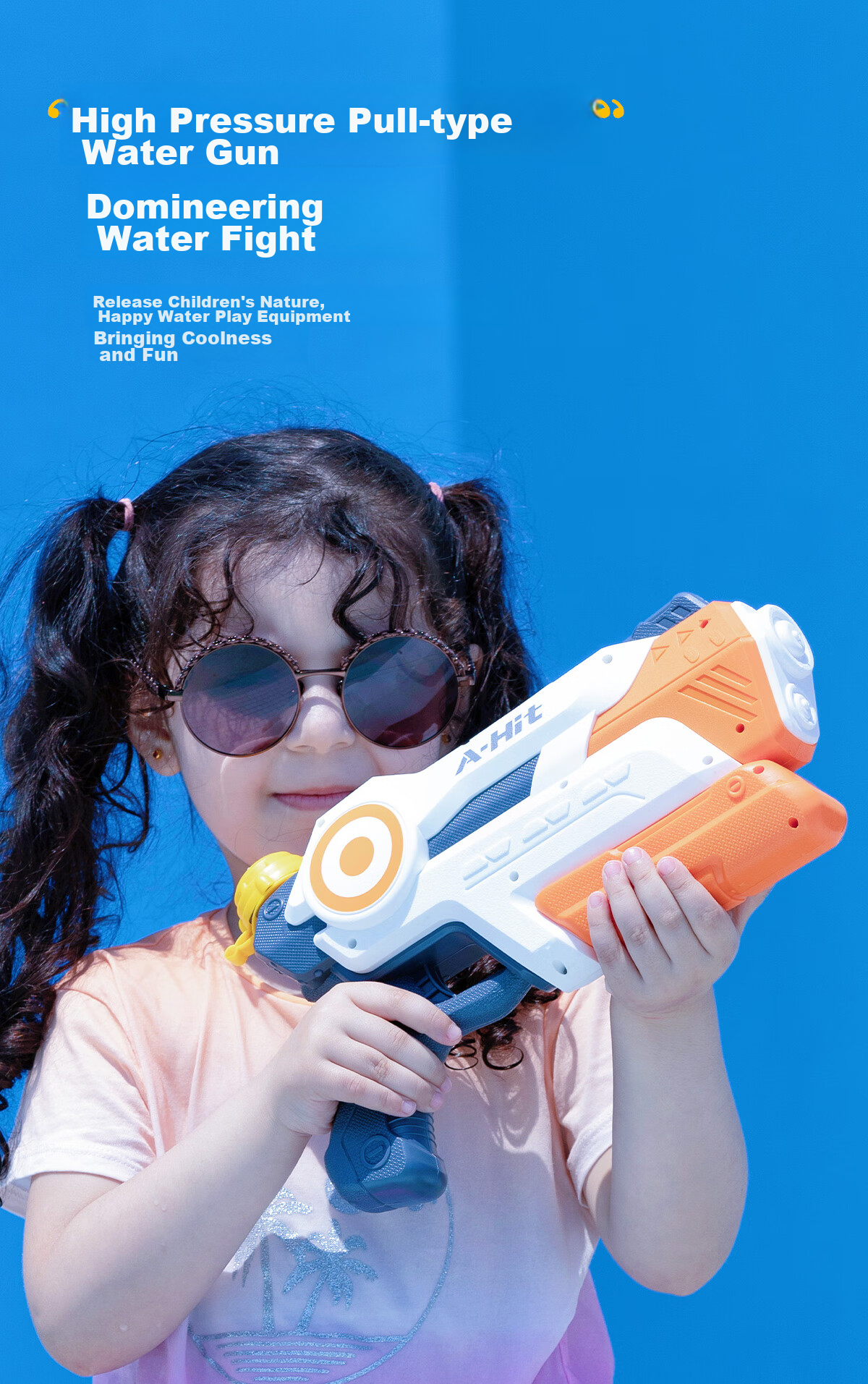 Dimanqi Electric Backpack Water Gun for Kids 3-6 Years Old, Spray Toy with Strap, New Infant Water Play Toy 2