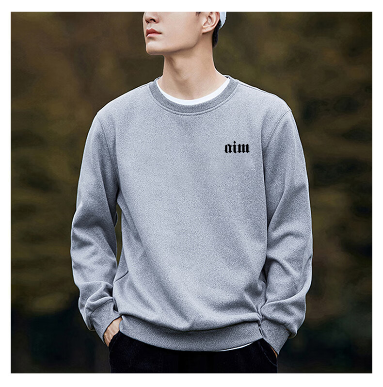 Warrior Sweatshirt for Men, Spring And Autumn Round Neck Sports Casual Jacket, Long-Sleeve Pullover Top for Me 17